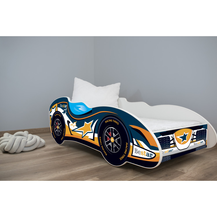 Detská auto posteľ Top Beds F1 160cm x 80cm - BESTAR